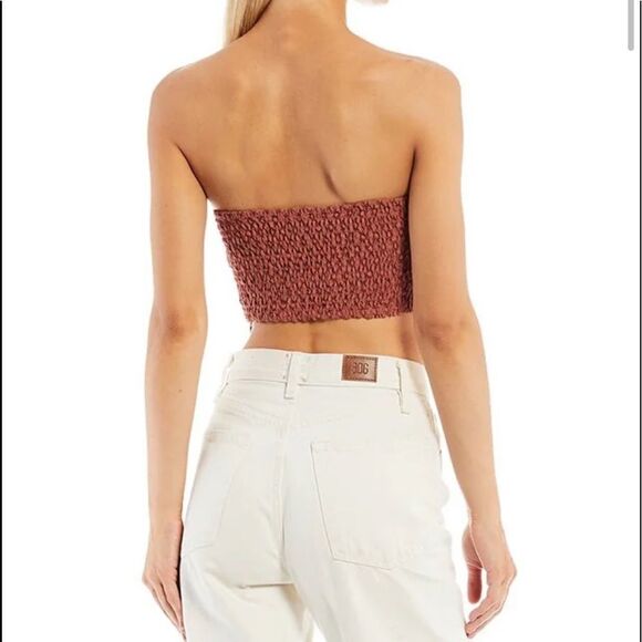 Lace Strapless Corset Bra Top - Picture 2 of 2